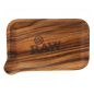 Preview: RAW Wooden Pour Rolling Tray bei Plantiful
