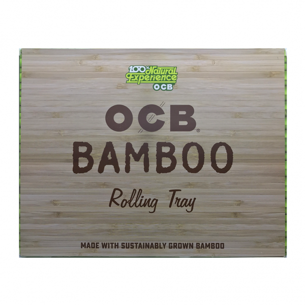 Preview: OCB Rolling Tray Bamboo bei Plantiful