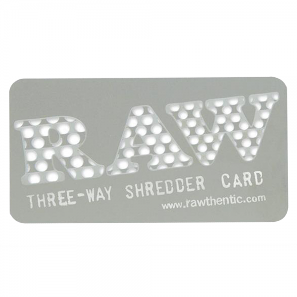 Preview: RAW Three-Way Shredder Card bei Plantiful
