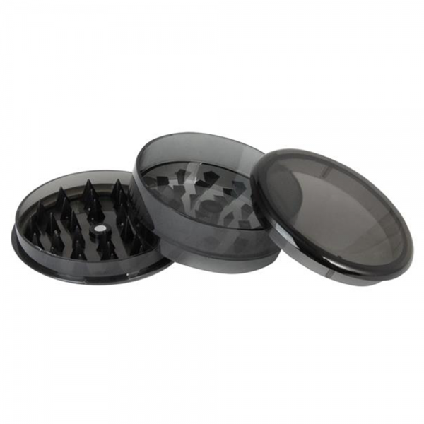 Preview: Acrylgrinder mit Vorratsbox, magnetisch, Ø 60 mm, schwarz bei Plantiful