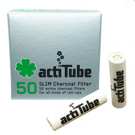 actiTube Slim 50 Aktivkohlefilter 7 mm bei Plantiful