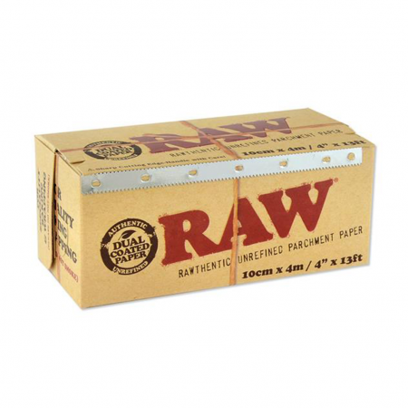 RAW Pergamentpapier Rolle 4 m x 10 cm