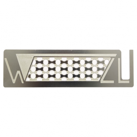 Woodzl Edelstahl Grinderkarte bei Plantiful