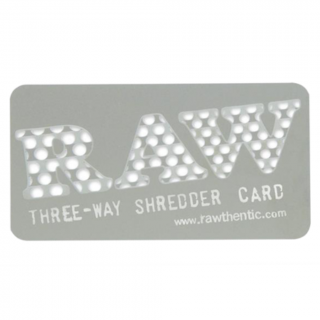 RAW Three-Way Shredder Card bei Plantiful