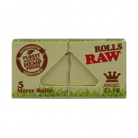 RAW Organic Hemp King Size Slim Rolls 5 m